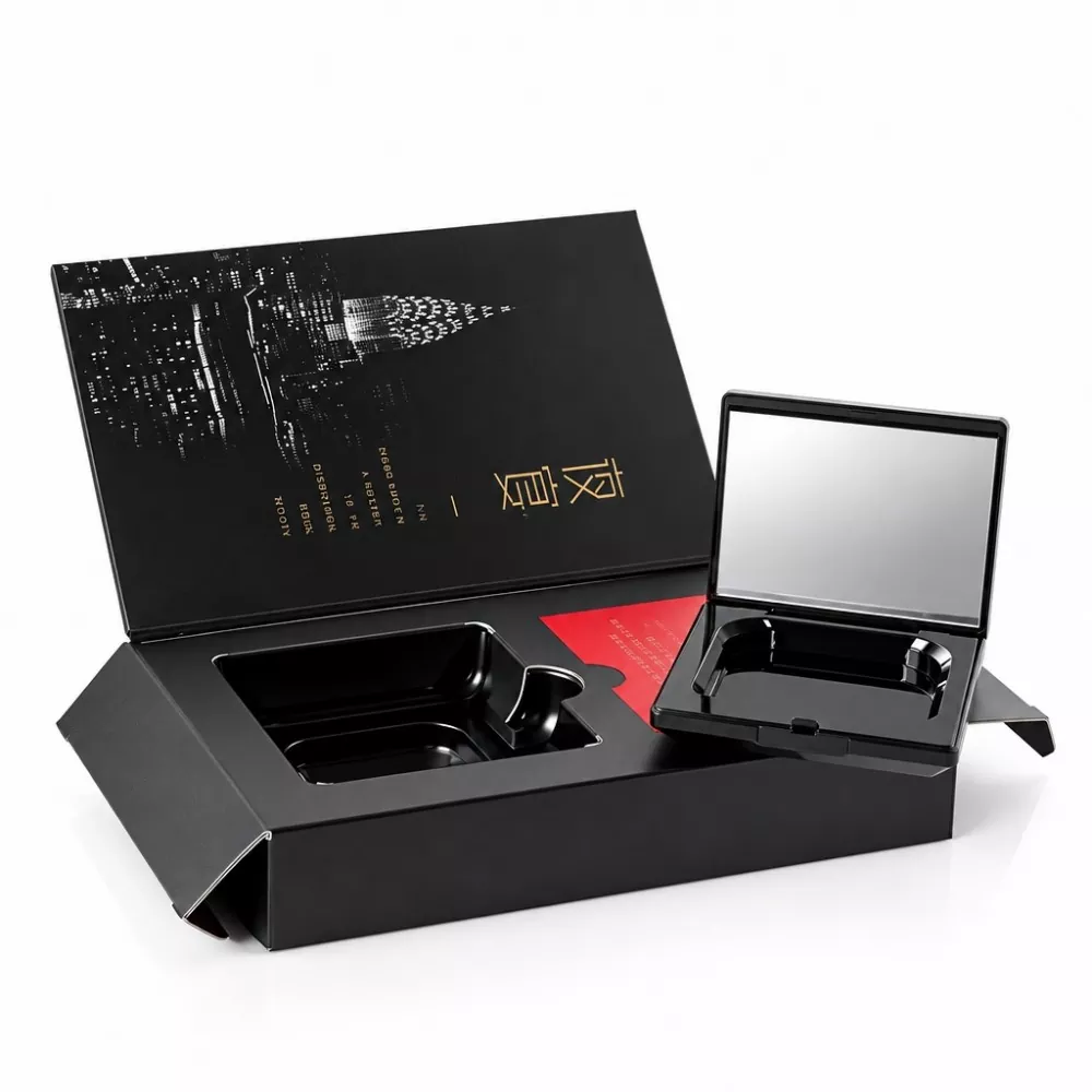 Eco-Friendly Plastic Compact Pulvis Tray