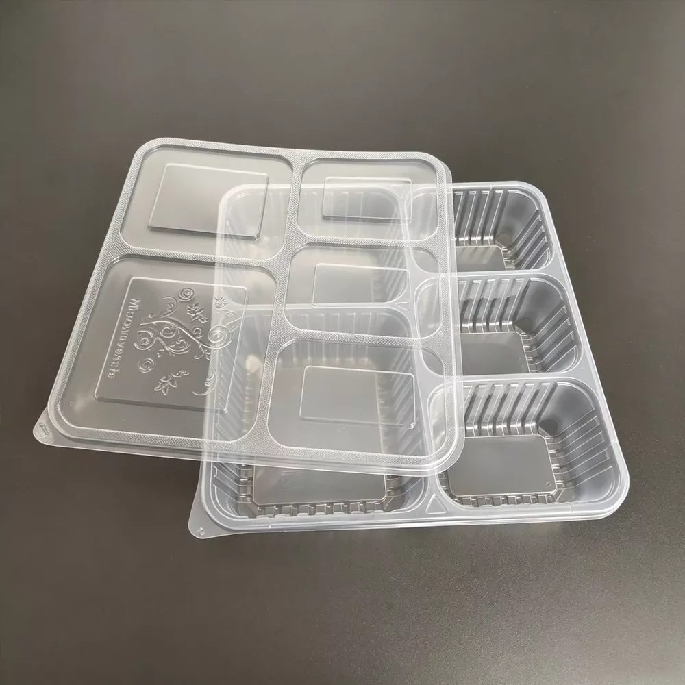 Reusable plastic Prandium Box cum Compartments Reusable plastic Prandium Box cum Compartments